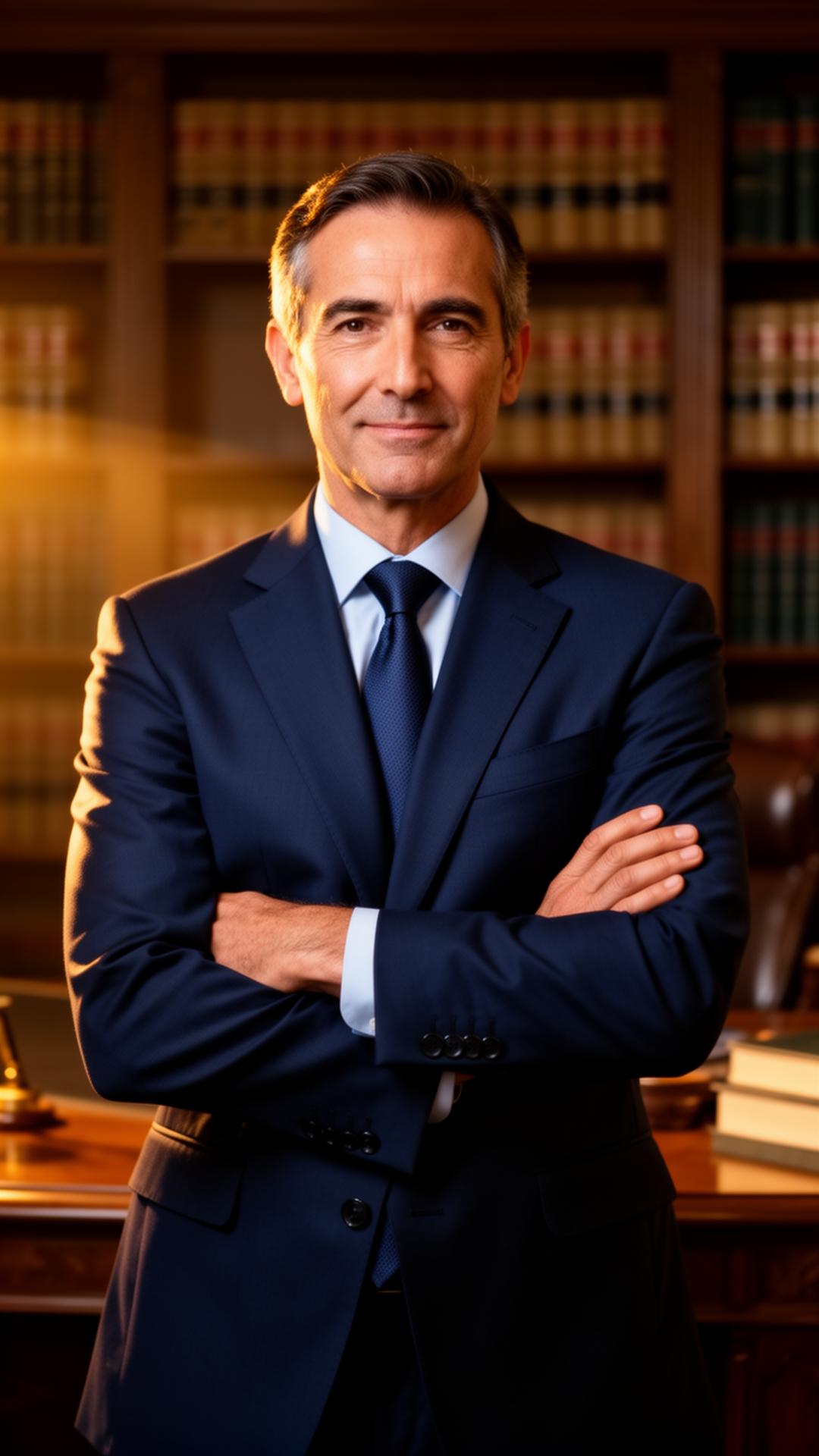 Senior trial attorney at Sterling & Vance
